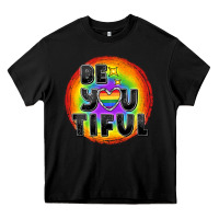 Black Be you tiful pride Heavy Core Tee - FaDigitalArtStudio