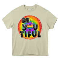 Mossy Be you tiful pride Heavy Core Tee - FaDigitalArtStudio