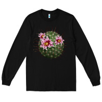 Black arizona fishhook cactus Long Sleeve Tee - LillyAllenDesigns