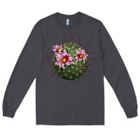 Smoke arizona fishhook cactus Long Sleeve Tee - LillyAllenDesigns