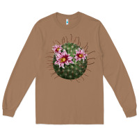 Toasted Coconut arizona fishhook cactus Long Sleeve Tee - LillyAllenDesigns
