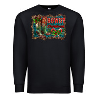 Black howdy christmas boots Premium Sweatshirt - RanaPortraitStore
