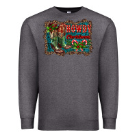 Charcoal Heather howdy christmas boots Premium Sweatshirt - RanaPortraitStore