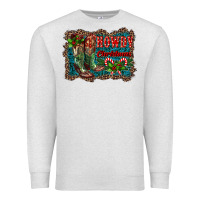 Oatmeal Heather howdy christmas boots Premium Sweatshirt - RanaPortraitStore