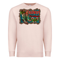 Pale Pink howdy christmas boots Premium Sweatshirt - RanaPortraitStore