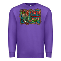Purple howdy christmas boots Premium Sweatshirt - RanaPortraitStore