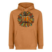 Meerkat pumpkin sunflower Heavyweight Hoodie - RanaPortraitStore