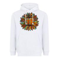 White pumpkin sunflower Heavyweight Hoodie - RanaPortraitStore