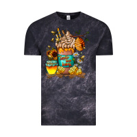 Cloud Black Than Honey Vintage Tee - CowhideDigitalArt
