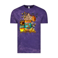 Cloud Purple Than Honey Vintage Tee - CowhideDigitalArt