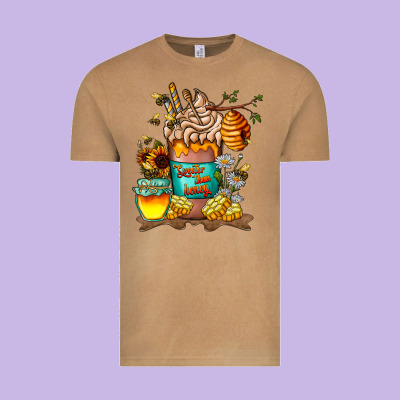 Than Honey Vintage Tee Designed By Cowhidedigitalart