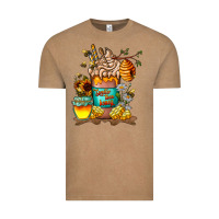 Vintage Coffee Than Honey Vintage Tee - CowhideDigitalArt