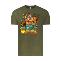 Vintage Olive Than Honey Vintage Tee - CowhideDigitalArt