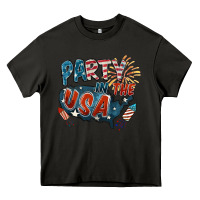 Asphalt Party in the USA Heavy Core Tee - FaDigitalArtStudio