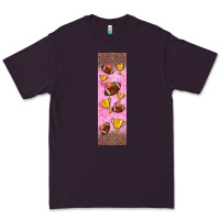 Plum american football with lightning bolt  pen wrap Premium Tee - BundleAndBundleShop