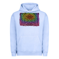 Pigment Grape Ice colorful zebra background Urban Hoodie - RanaPortraitStore