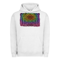Pigment Lunar Rock colorful zebra background Urban Hoodie - RanaPortraitStore