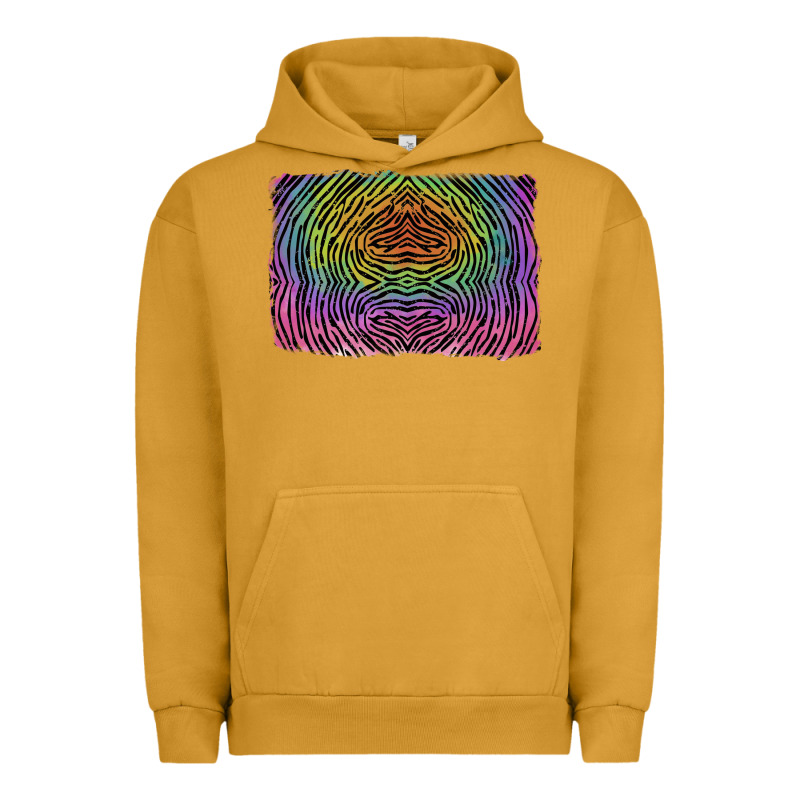 Colorful Zebra Background Urban Hoodie by RanaPortraitStore | Teevron