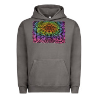 Pigment Tornado colorful zebra background Urban Hoodie - RanaPortraitStore