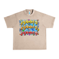 French Oak Summer Summer Summer Urban Heavy Tee - CowhideDigitalArt