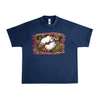 Navy Baseball Lips Urban Heavy Tee - Jasminsmagicworld