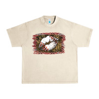 Sandshell Baseball Lips Urban Heavy Tee - Jasminsmagicworld