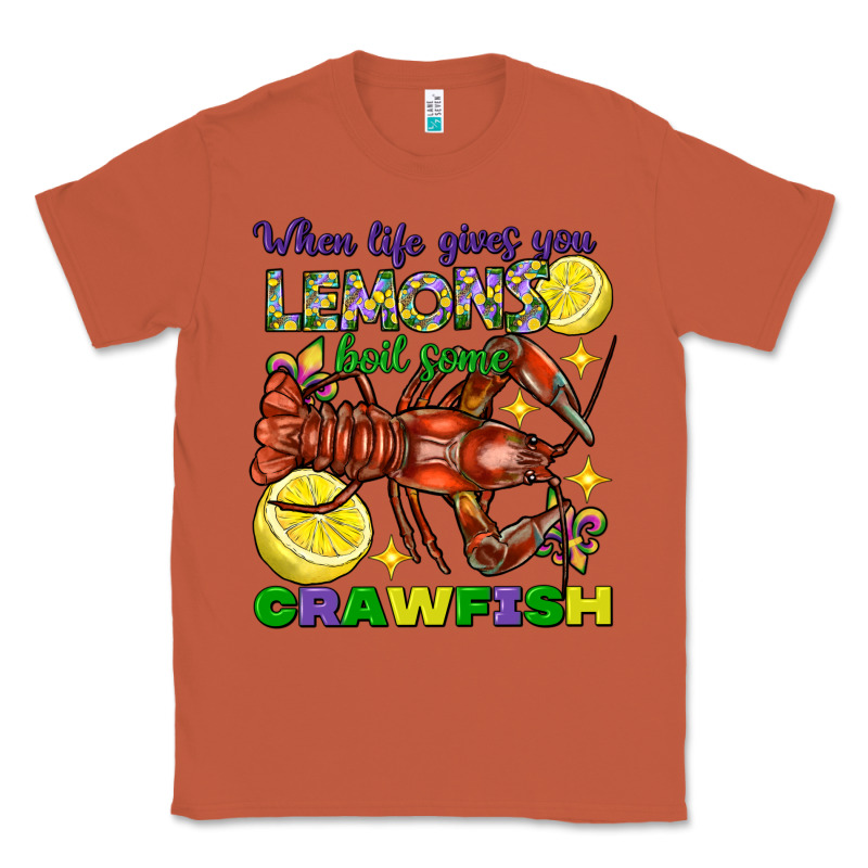 When Life Gives You Lemons Boil Some Crawfish Mard Classic Tee by FaDigitalArtStudio | Teevron