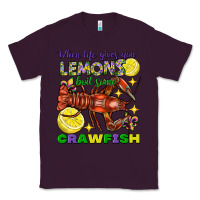 Plum when life gives you lemons boil some crawfish mard Classic Tee - FaDigitalArtStudio