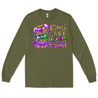 Army Green king cake calories dont count Long Sleeve Tee - RacoonDesign