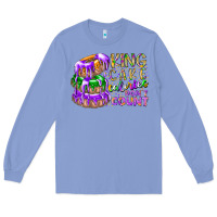 Colony Blue king cake calories dont count Long Sleeve Tee - RacoonDesign