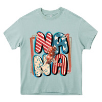Arona 4th of July nana with lightning bolt Heavy Core Tee - FaDigitalArtStudio