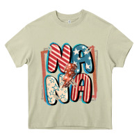 Mossy 4th of July nana with lightning bolt Heavy Core Tee - FaDigitalArtStudio