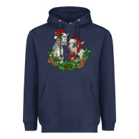 Christmas Baby Goats Heavyweight Hoodie | Teevron