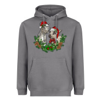 Storm christmas baby goats Heavyweight Hoodie - RanaPortraitStore