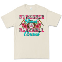 Bone stressed blessed & baseball obsessed Premium Tee - BundleAndBundleShop