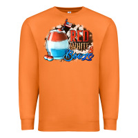 Carrot Red White  Booze With Cowhide Background Premium Sweatshirt - Jasminsmagicworld
