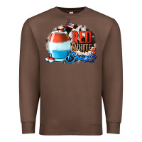 Chestnut Red White  Booze With Cowhide Background Premium Sweatshirt - Jasminsmagicworld