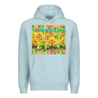 Blue Mist fall leaf tumbler Premium Hoodie - BarkalooDesign