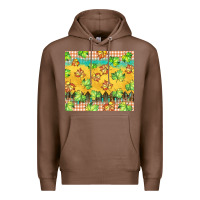 Chestnut fall leaf tumbler Premium Hoodie - BarkalooDesign