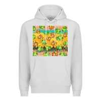 Dove Grey fall leaf tumbler Premium Hoodie - BarkalooDesign