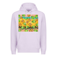 Lilac fall leaf tumbler Premium Hoodie - BarkalooDesign