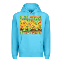 Ocean Blue fall leaf tumbler Premium Hoodie - BarkalooDesign