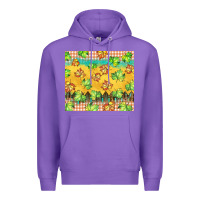Purple fall leaf tumbler Premium Hoodie - BarkalooDesign