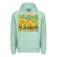 Seafoam fall leaf tumbler Premium Hoodie - BarkalooDesign