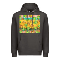 Smoke fall leaf tumbler Premium Hoodie - BarkalooDesign