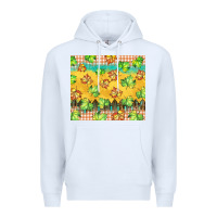 White fall leaf tumbler Premium Hoodie - BarkalooDesign