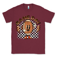 Burgundy game day football Classic Tee - BarkalooDesign