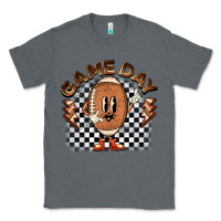 Charcoal Heather game day football Classic Tee - BarkalooDesign