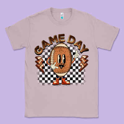 Game Day Football Classic Tee Designed By Barkaloodesign
