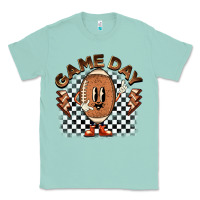 Seafoam game day football Classic Tee - BarkalooDesign